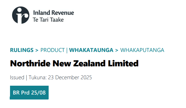 IRD ruling
